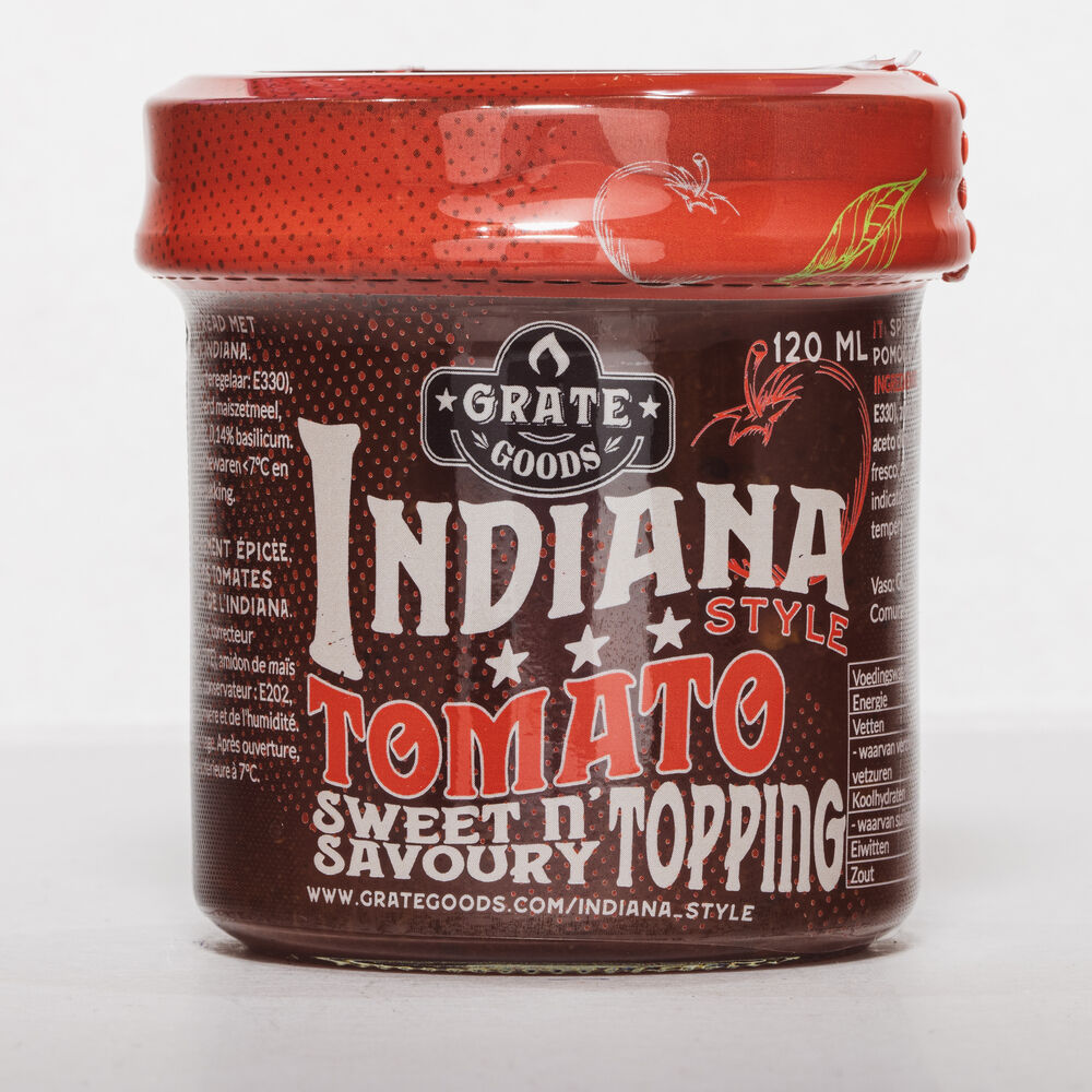 Grate Goods Indiana Style Tomato - BBQ saus Grate Goods Indiana Style Tomato - BBQ saus
