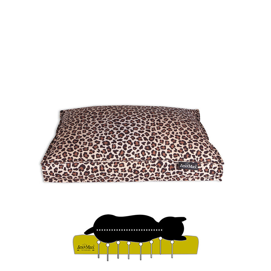 Lex & Max Nairobi - Orthopedisch Benchkussen - Diverse kleuren - 80x120x17 cm - XL