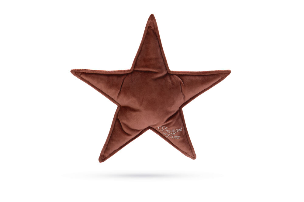 Designed By Lotte Kerstster - Knuffel - Hondenspeelgoed - roze - 29x27x27 cm