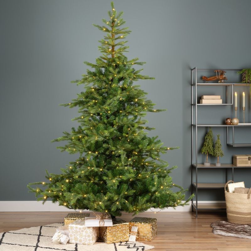 Everlands Grandis Fir - Kunstkerstboom - 700 - 240 cm - Groen