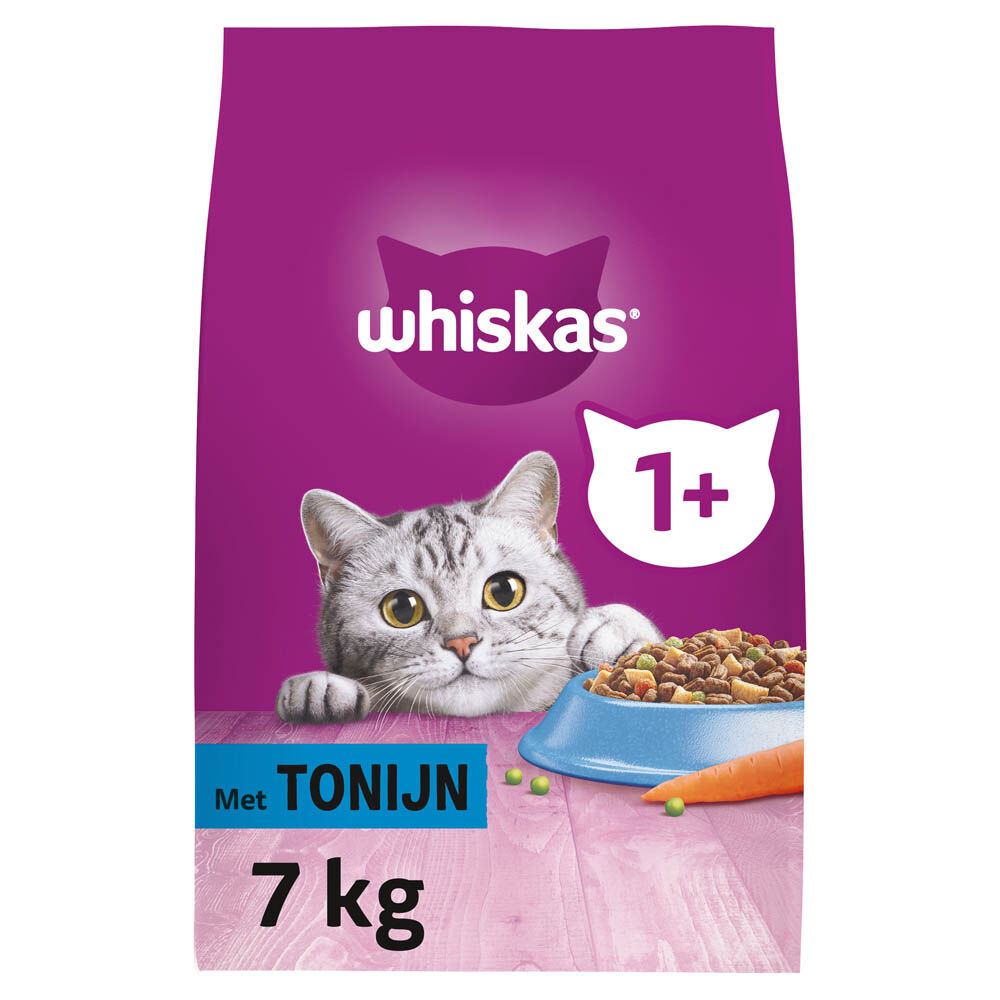 Whiskas Adult - Kattenvoer - Tonijn - 7 kg