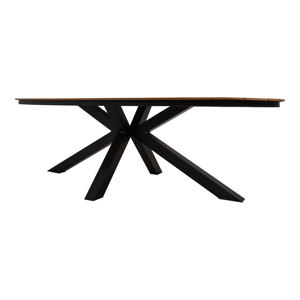 Lesli Living Arezzo - Tuintafel - 1.00 cm - Teaklook - 1.00 cm - 240.00 cm - 110.00 cm
