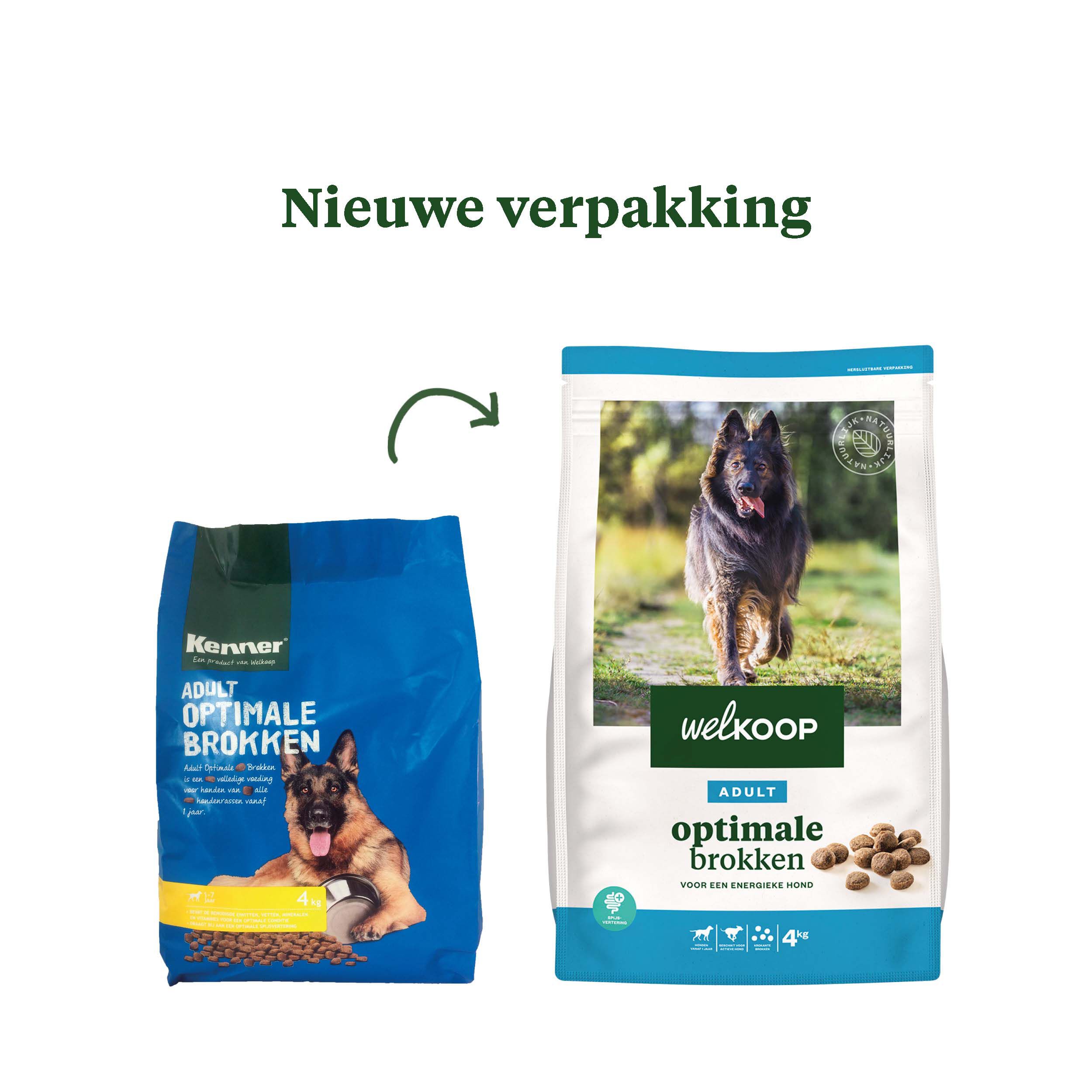 Welkoop Adult Optimale Krokante brokken - Hondenvoer - 4.00 - Onbekend