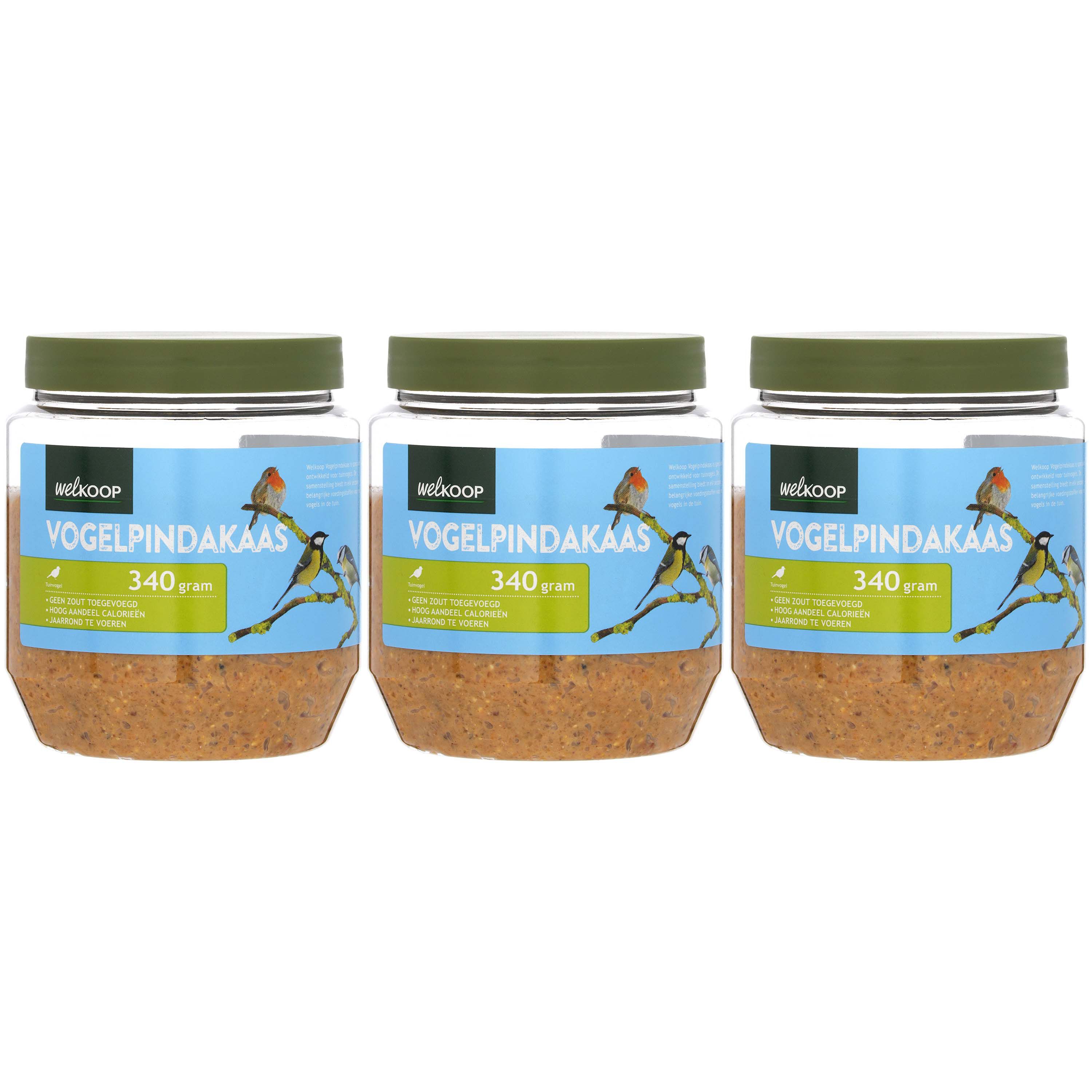 Welkoop Vogelpindakaas - Tuinvogelvoer Welkoop Vogelpindakaas - Tuinvogelvoer