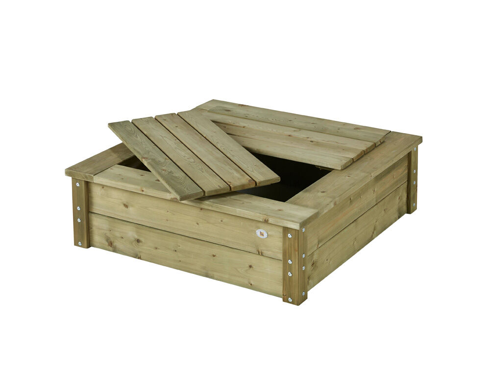 Talen - Zandbak met deksel - 100x100x32cm Talen - Zandbak met deksel - 100x100x32cm