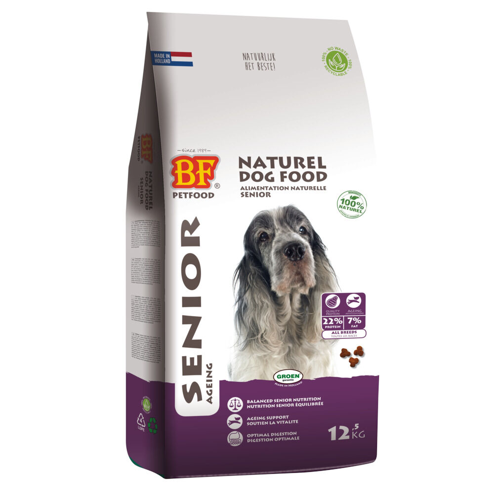 BF Petfood Senior - Hondenvoer - 12.50 - rund