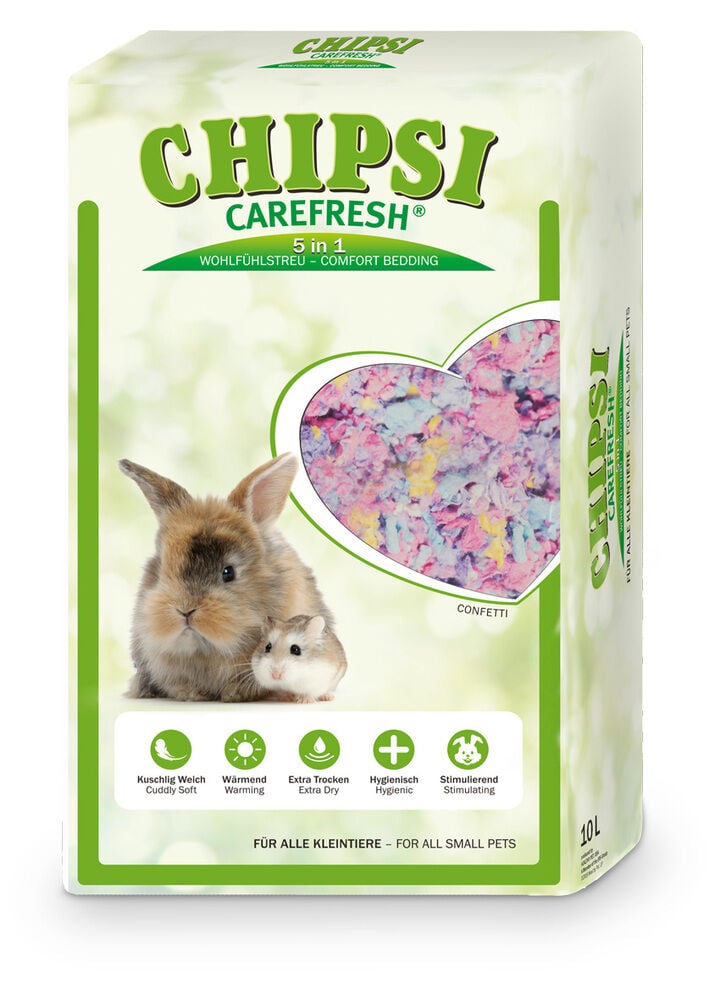 Chipsi CareFresh Confetti - Bodembedekker Chipsi CareFresh Confetti - Bodembedekker