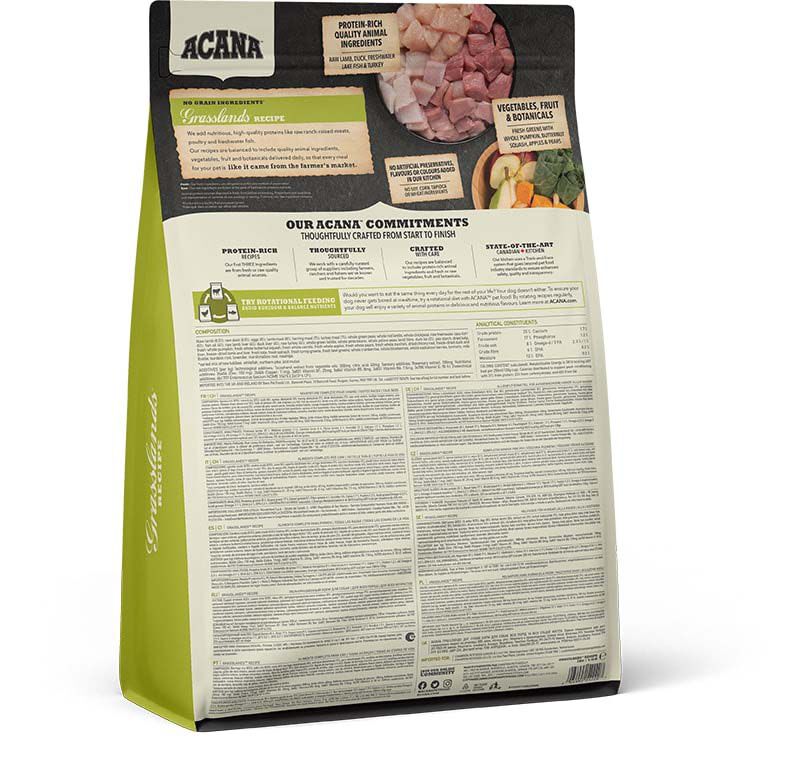 Acana Regionals Grasslands Dog Highest proteïn - Hondenvoer - 2 - eend, lam