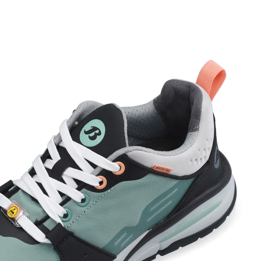 Bata Whawowa Marie - Smalle Leest - Werkschoenen - Jade groen - 34 - S3