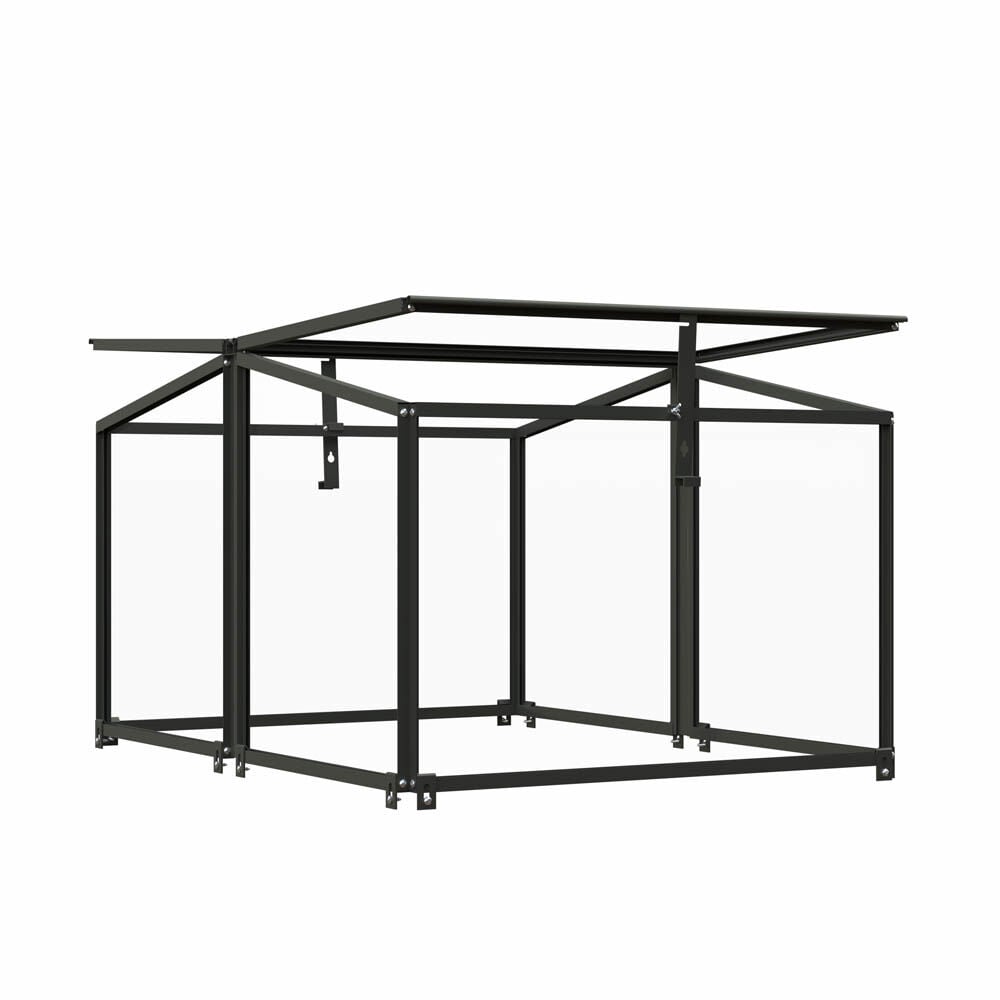 Royal Well Parsly Planter - Broeikas - 60.00 cm - Groen - Veiligheidsglas - 80.00 cm - 46.00 cm