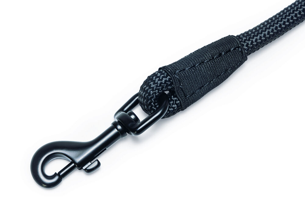 Beeztees Premium Parinca - Jachtlijn Hond - 25.00 cm - zwart - 12 mm - 4.50 cm - Medium - 300.00 cm - 2.00 cm