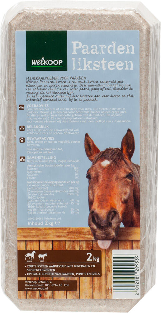 Welkoop Liksteen Paard - 2.00 - Folie