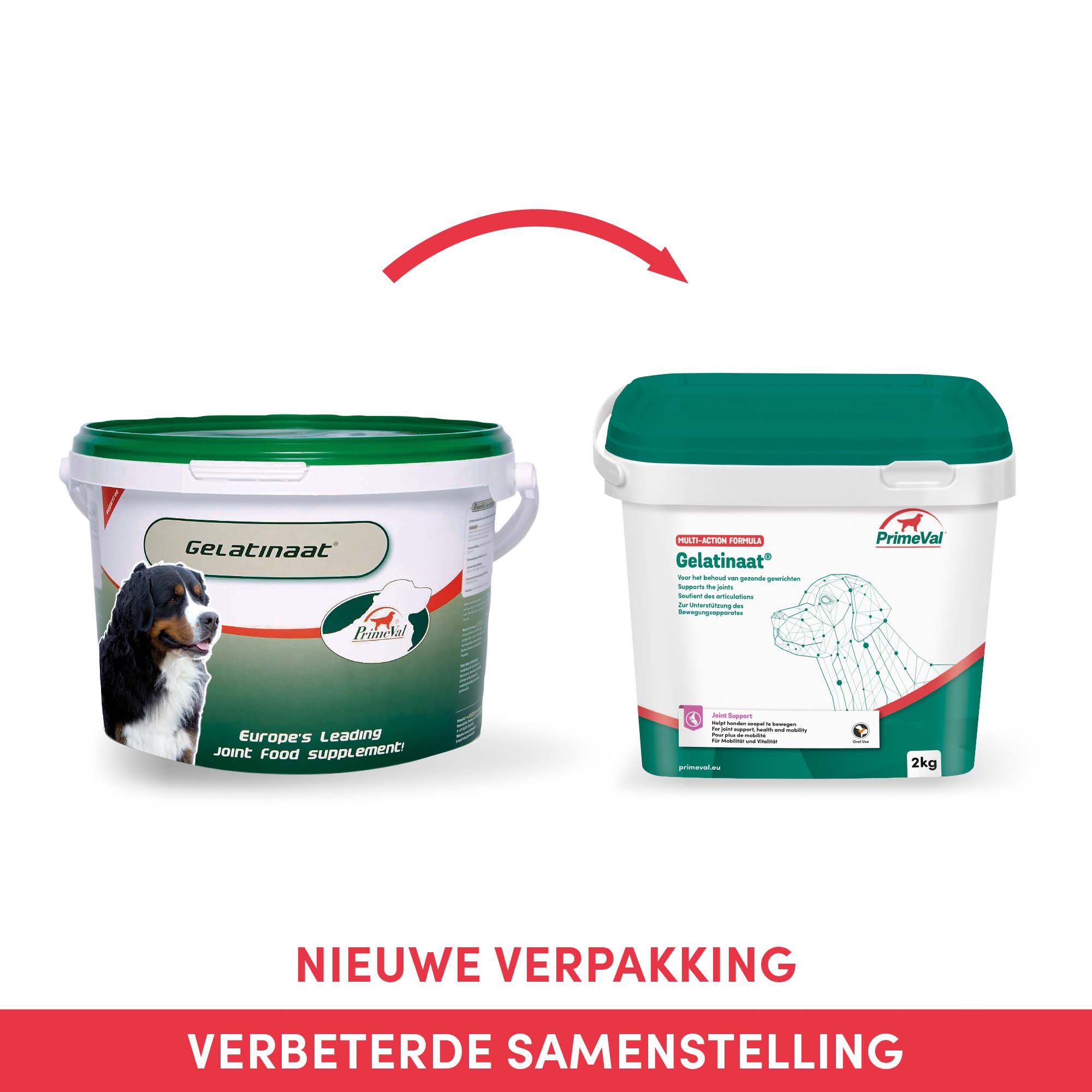 Primeval Gelatinaat Hond - Voedingssupplement - 1.00 cm - 2.00 - 1.00 cm - 1.00 cm
