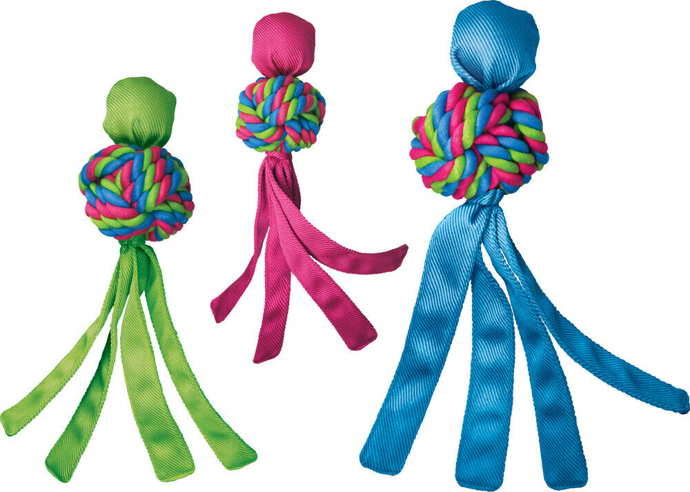 Kong Wubba Weaves - Apporteren - Hondenspeelgoed - assorti - 1x8.3x1 cm - S Kong Wubba Weaves - Apporteren - Hondenspeelgoed - assorti - 1x8.3x1 cm - S