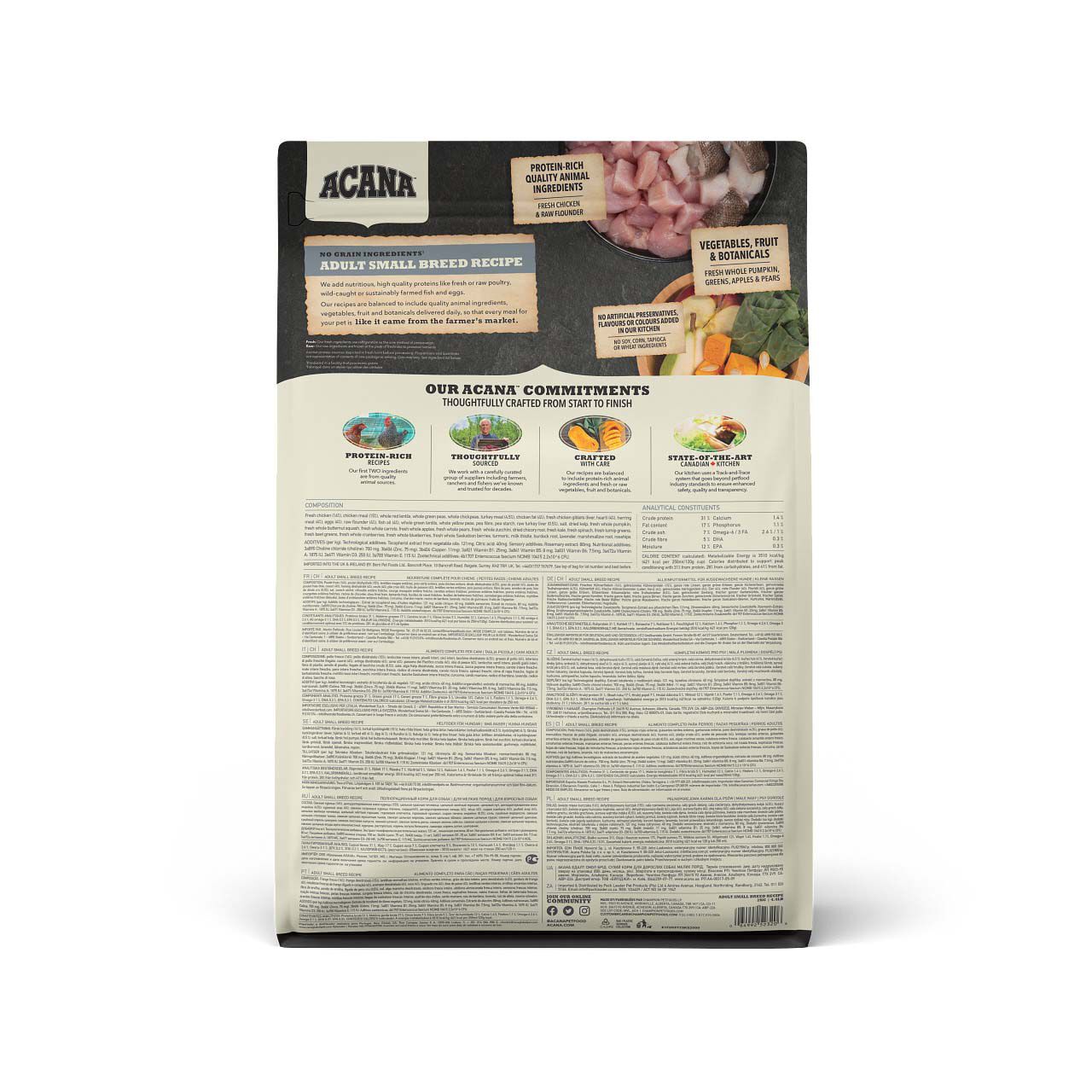 Acana Dog recipe Adult Small - Hondenvoer - Gevogelte - 2 kg