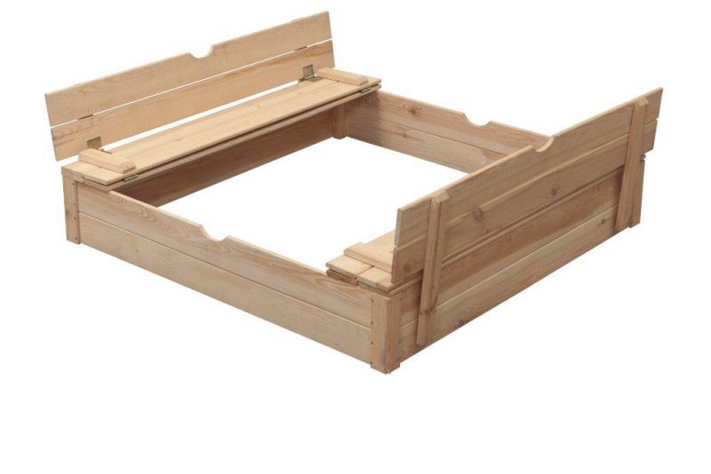 Swing King Auto - Zandbak - Geïmpregneerd fsc hout