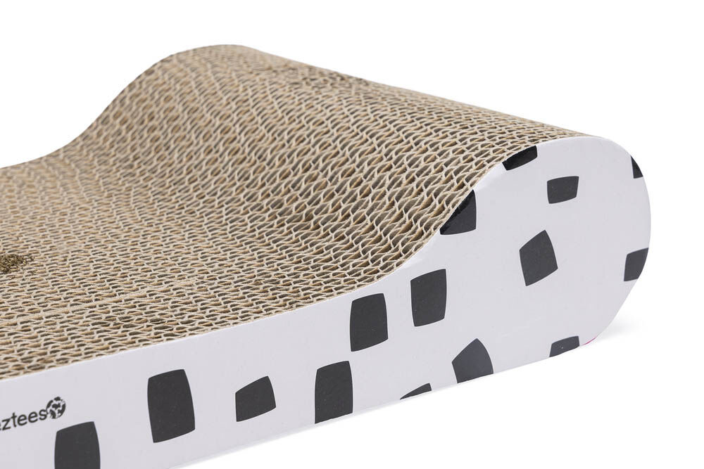 Beeztees krabsofa - Krabkarton - Wit Bruin - 1x49x1 cm