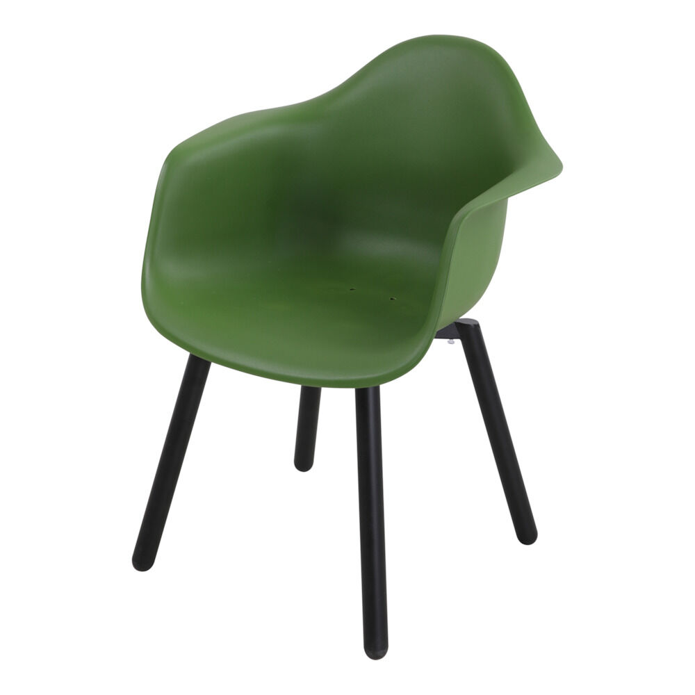 Lesli Living Montreux - Tuinstoel - 1.00 cm - Groen - 44.00 cm - 63.00 cm