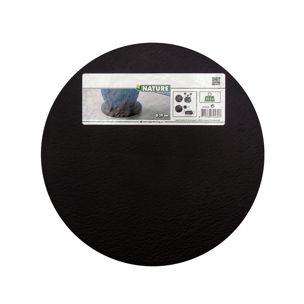 Nature - Plantentrolley - Antraciet - Ø 29cm Nature - Plantentrolley - Antraciet - Ø 29cm