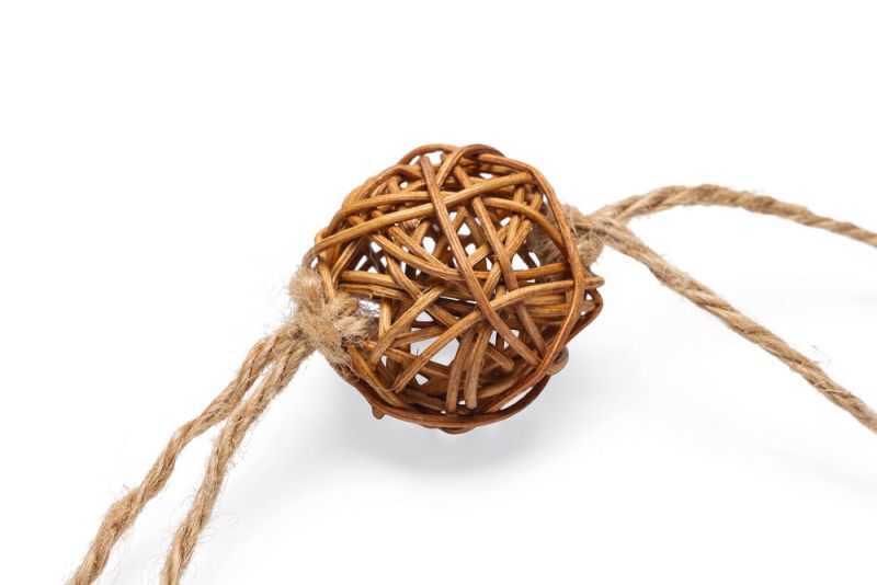 Beeztees Bal Tipy - Kattenspeeltje - Beige