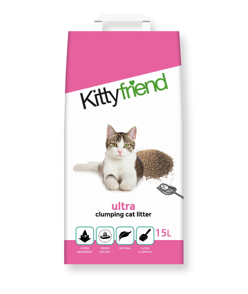 Kitty Friend Klontvormende - Kattenbakvulling Kitty Friend Klontvormende - Kattenbakvulling