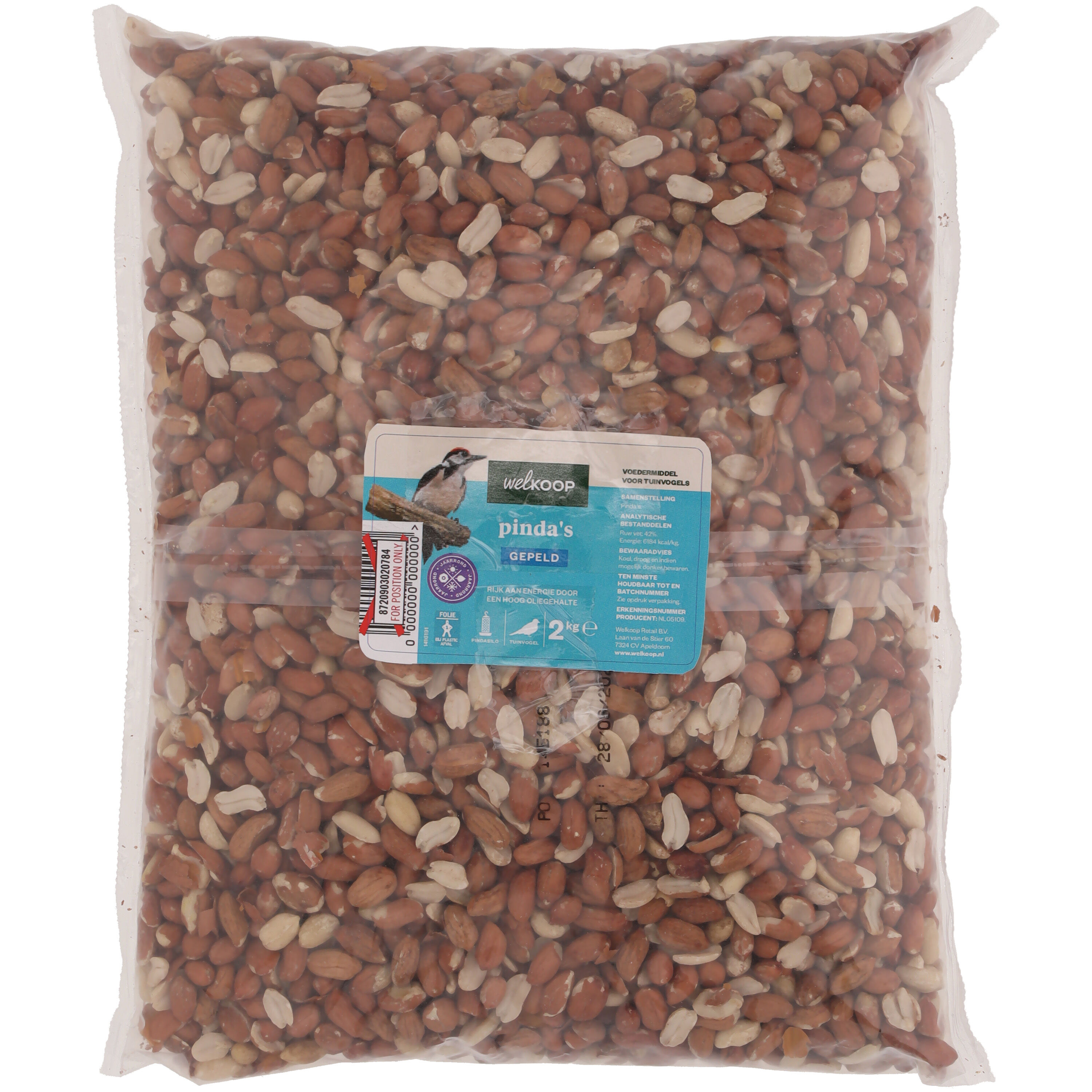 Welkoop Gepelde Pinda's - Tuinvogelvoer - 2 - Gepelde pinda Welkoop Gepelde Pinda's - Tuinvogelvoer - 2 - Gepelde pinda