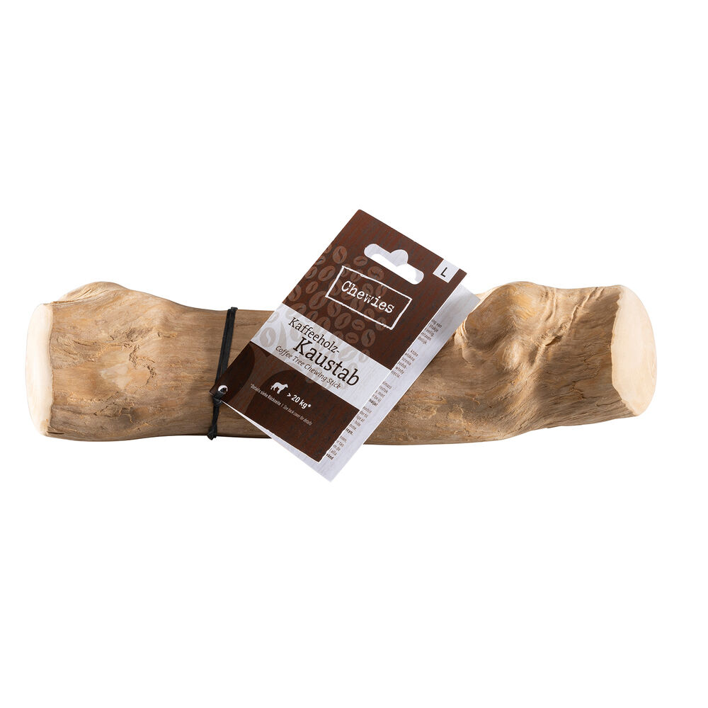 Chewies Koffiehout Kauwstaaf - Hondensnack - 5.00 cm - 26.50 cm - koffieboom - 6.00 cm