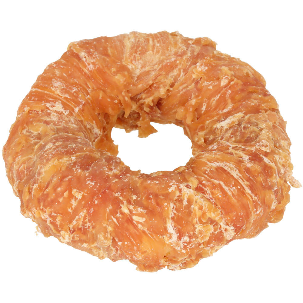 Welkoop - Kauwring Twist - Extra Kipsmaak - 25.60 cm - 19.80 cm - kip, rund - 5.00 cm