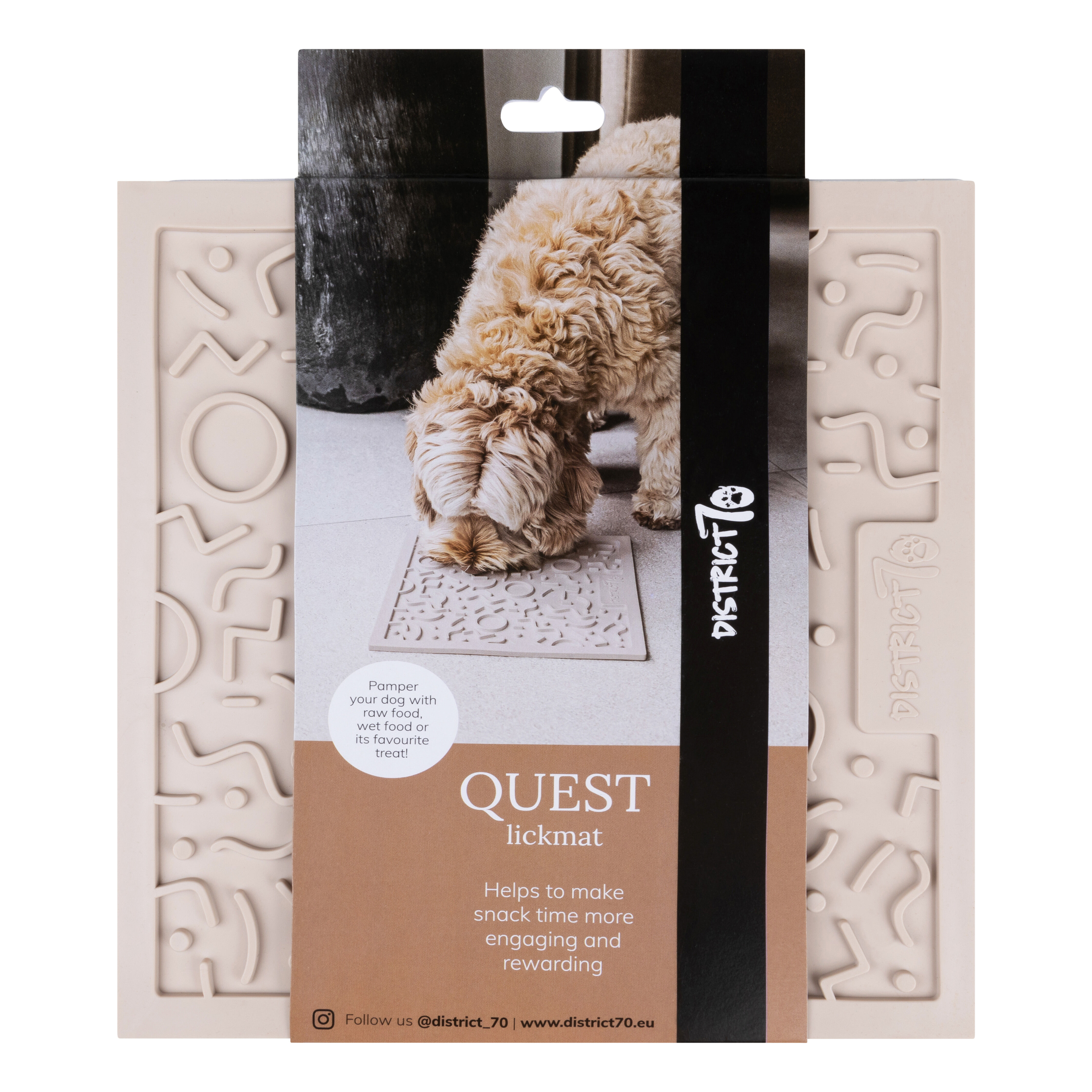 District 70 Quest - Likmat - 0.80 cm - Beige - 28.00 cm - 28.00 cm