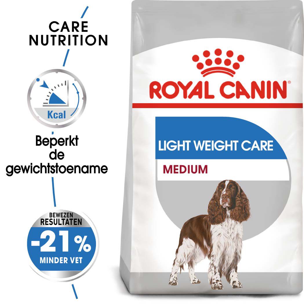 ROYAL CANIN Light Weight Medium - Hondenvoer - 3 - gevogelte