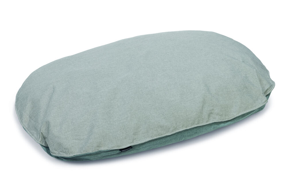 Beeztees Ferro Ovaal - Hondenkussen - 12.50 cm - grijs/blauw - 110.00 cm - XL - 70.00 cm