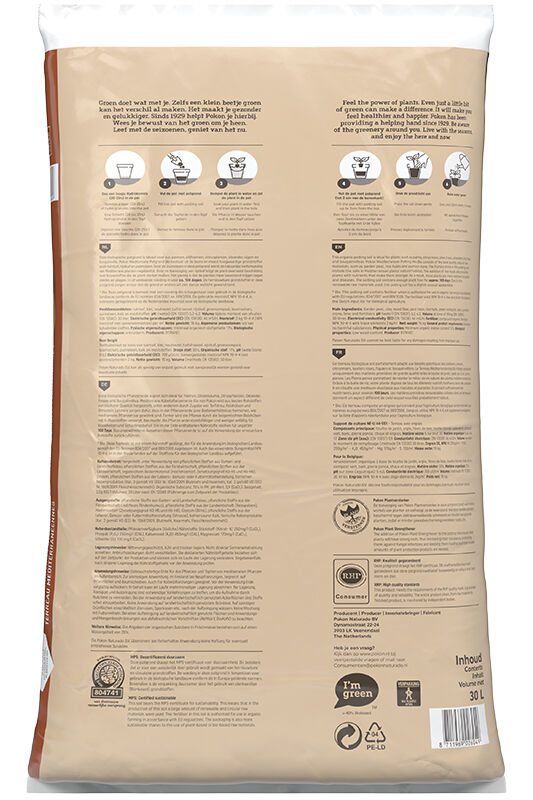 Pokon Bio Mediterrane Potgrond - 30 L