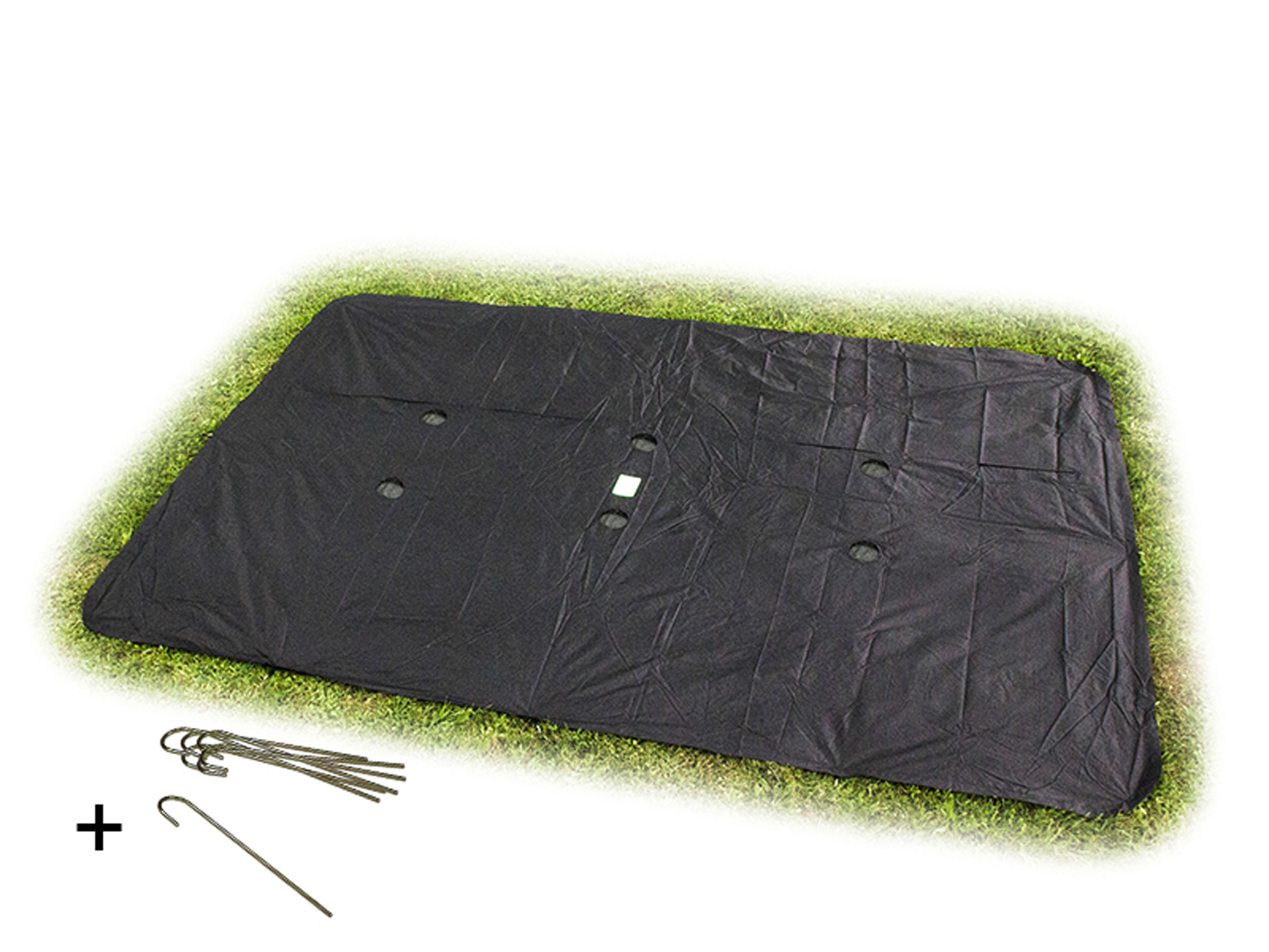 EXIT Supreme Weather Cover - Trampolinehoes - Zwart - 6x244x2 cm EXIT Supreme Weather Cover - Trampolinehoes - Zwart - 6x244x2 cm