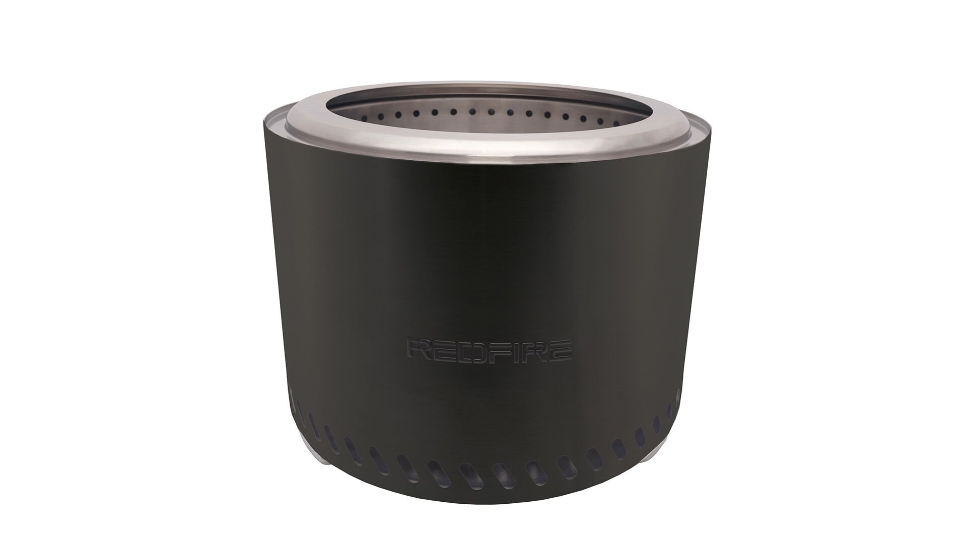 RedFire Volcano Pellet - Vuurhaard XL - Rond - Zwart - Rvs - 49.5 cm - XL