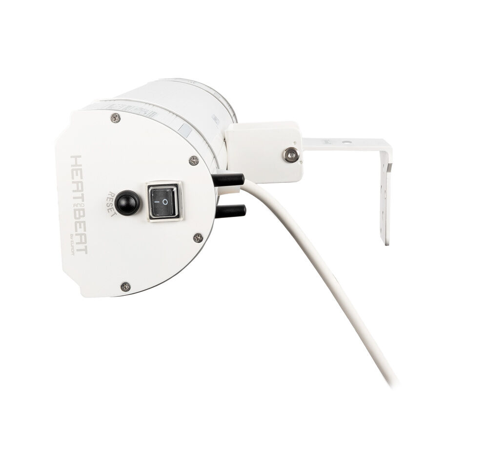 Eurom Heat and Beat - Hangende terrasverwarmer - Grijs - 2000 W