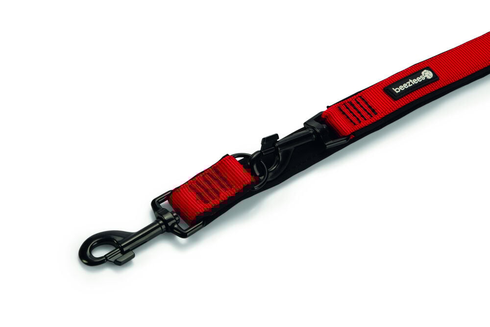 Beeztees Premium Parinca - Dressuurlijn - Trainingslijn Hond - 25.00 cm - rood - 25 mm - 4.50 cm - 200.00 cm - 2.00 cm