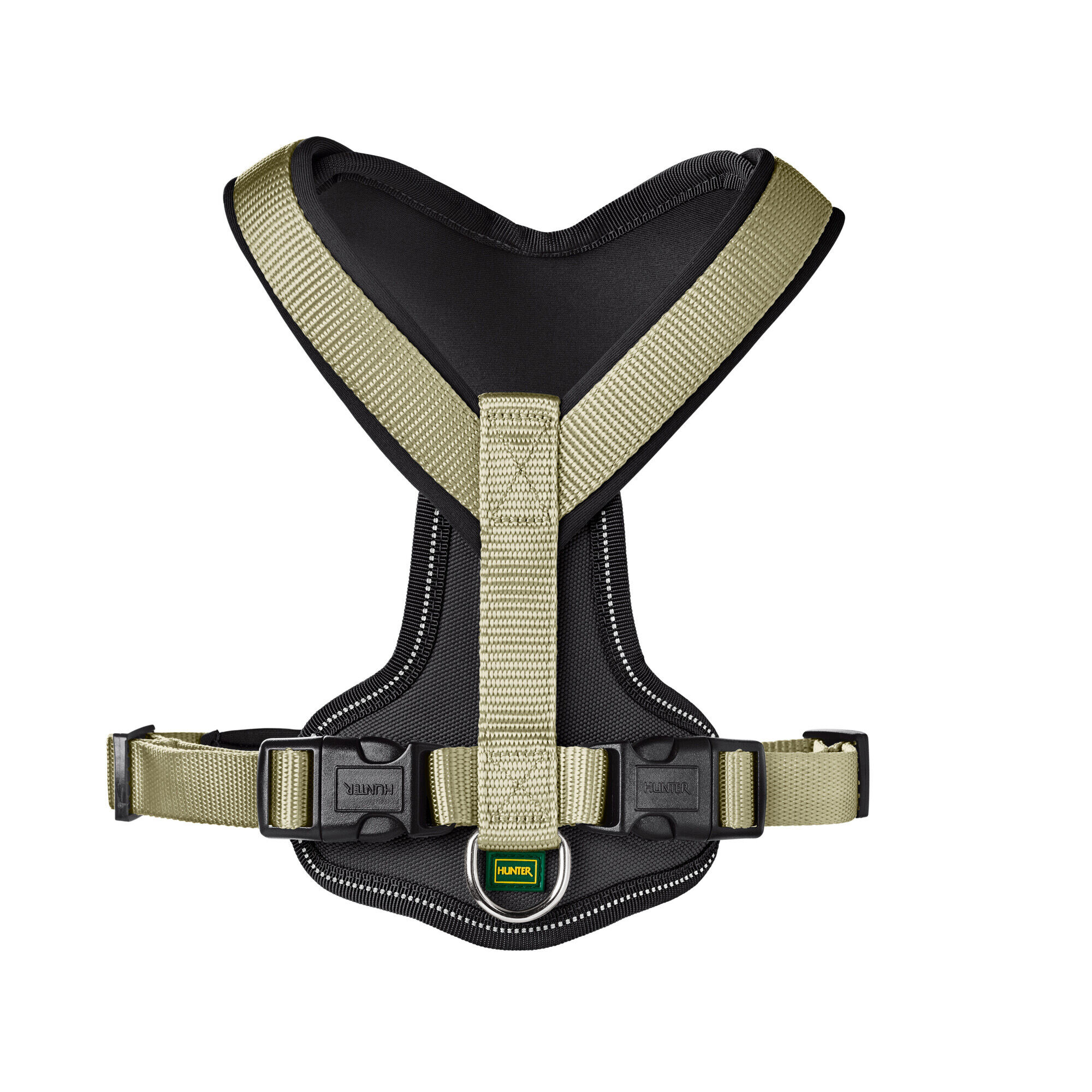 Hunter Vario Plus - Y-tuig Hond - 44.00 cm - Groen - 14.50 cm - L - 91.00 cm - 3.00 cm