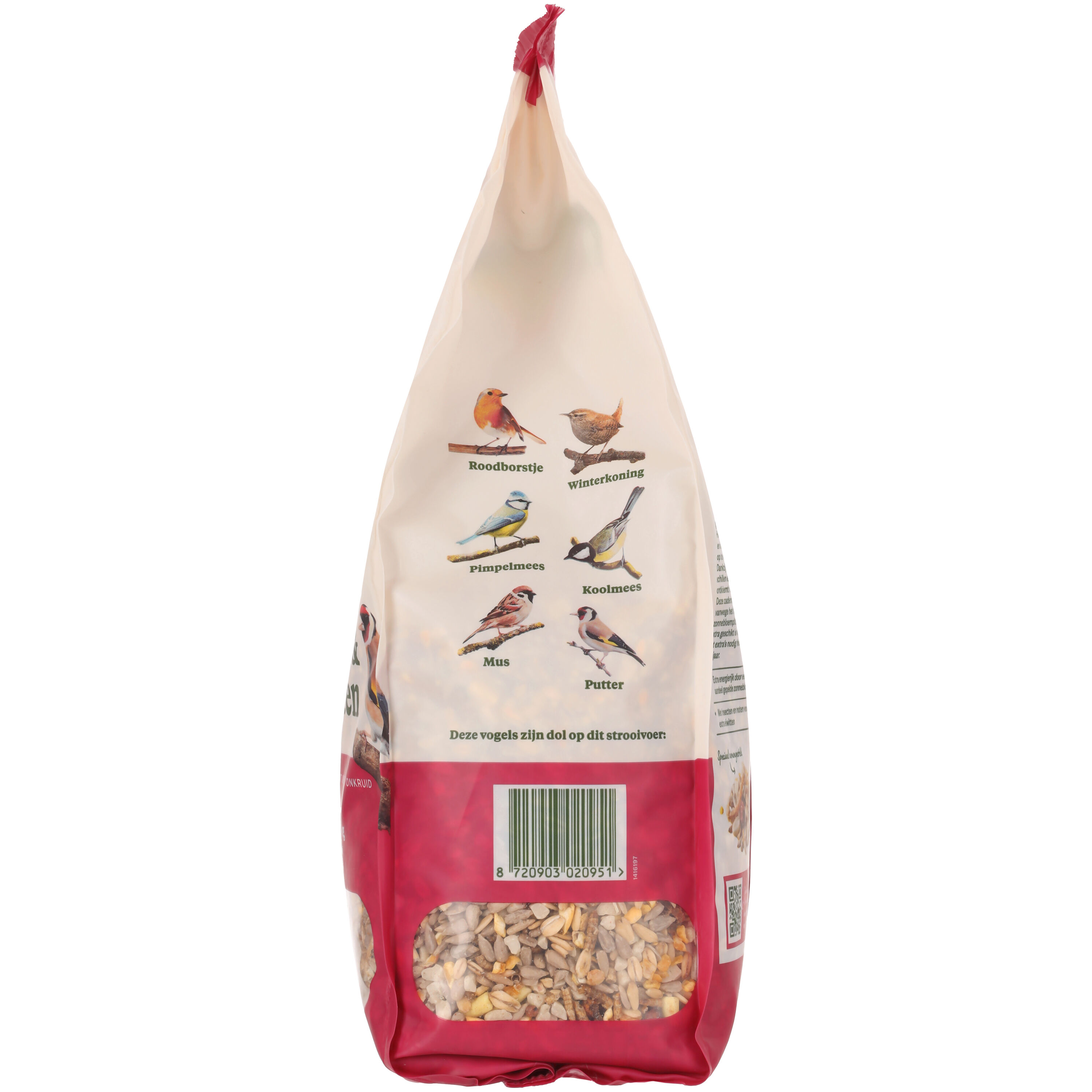 Welkoop - Strooivoer met Insecten - Onkruidvrij - Tuinvogelvoer - in emmer - 30.00 cm - 2.00 - 19.00 cm - insecten - 11.00 cm
