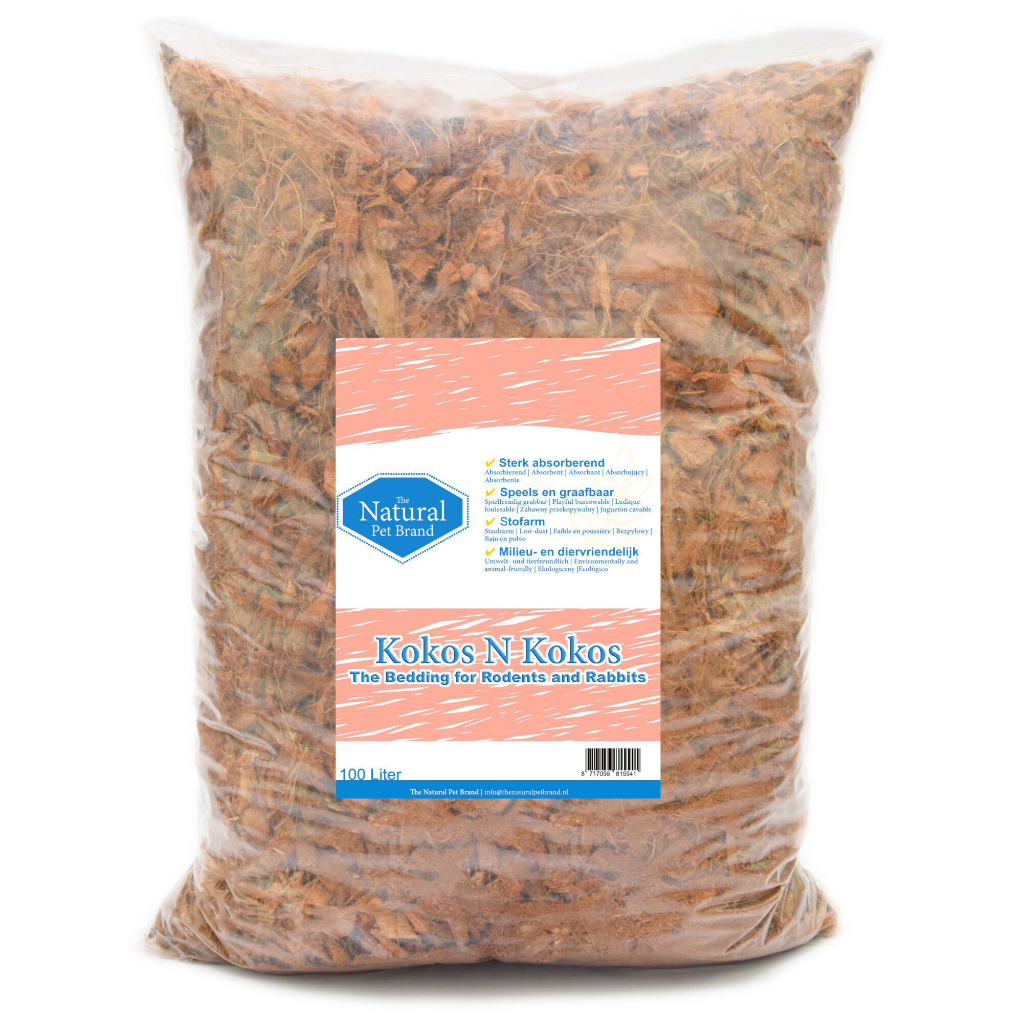 The Natural Pet Brand Kokos N Kokos - Bodembedekking The Natural Pet Brand Kokos N Kokos - Bodembedekking
