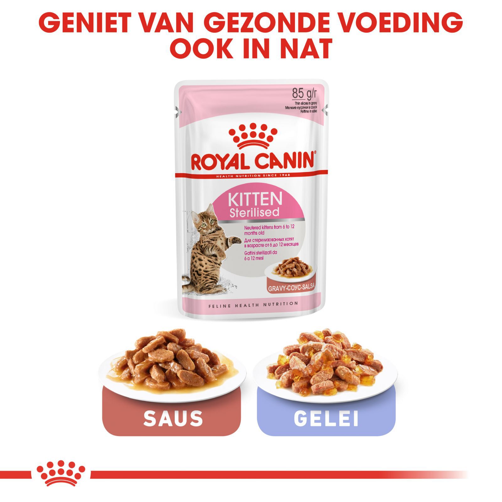 Royal Canin Sterilised Kitten - Kattenvoer - 400 - Gevogelte