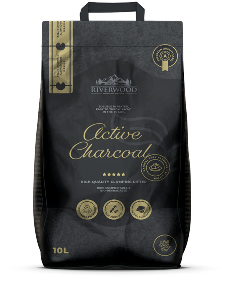 Riverwood Active Charcoal - Kattenbakvulling