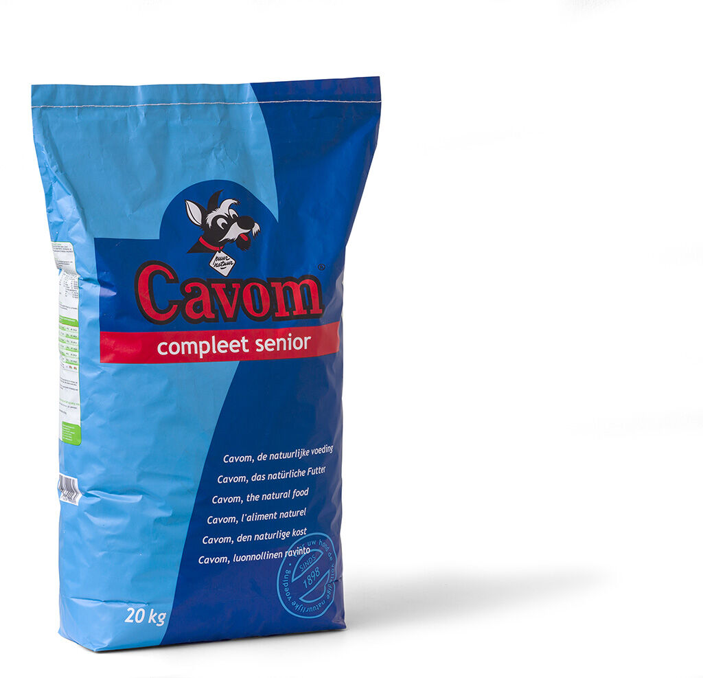 Cavom Compleet senior - Hondenvoer - 20.00 - rund