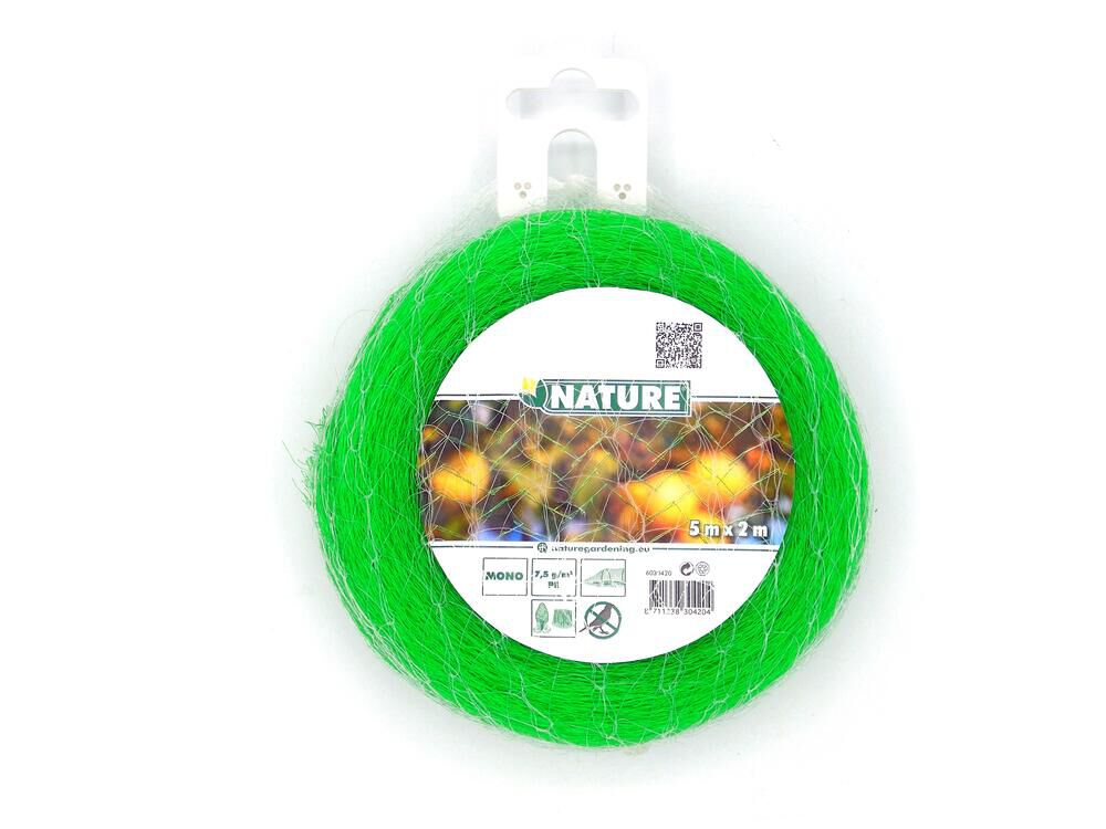 Nature Tuinnet Primo - Plantbescherming - 5x5 meter - Zwart - 8.00x36.00x36.00 cm Nature Tuinnet Primo - Plantbescherming - 5x5 meter - Zwart - 8.00x36.00x36.00 cm