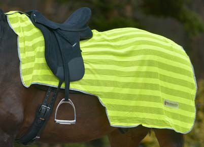 Waldhausen Uitrijdeken - Reflecterend - Paardendeken - Neongeel - 1 maat