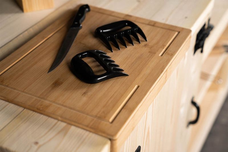 Volente Danilo - Buitenkeuken - Bruin - 1x220x80 cm