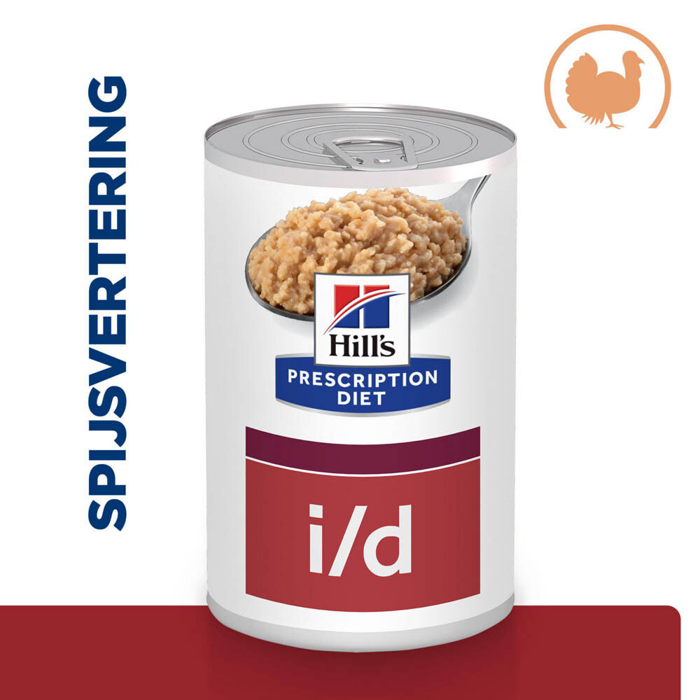 Hill's Prescription Diet Digestive Care i/d - Hondenvoer - Kalkoen - 360 gram