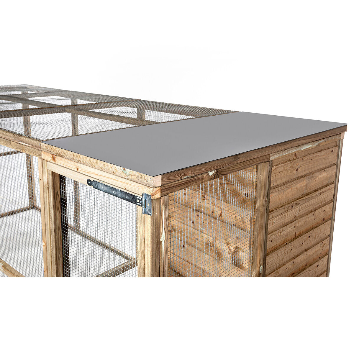 Glorenza - Kippenren - 179.00 cm - Naturel - 448.00 cm - 183.00 cm