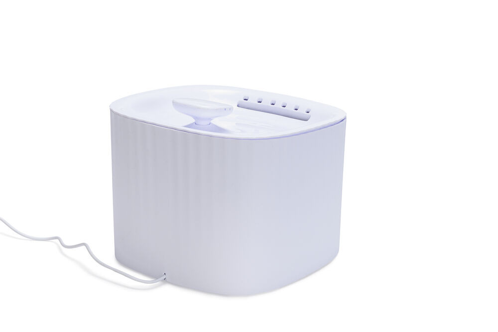 Beeztees Sjors - Drinkfontein Kat - 3 liter - Wit - 20.6x19.5x20.6 cm