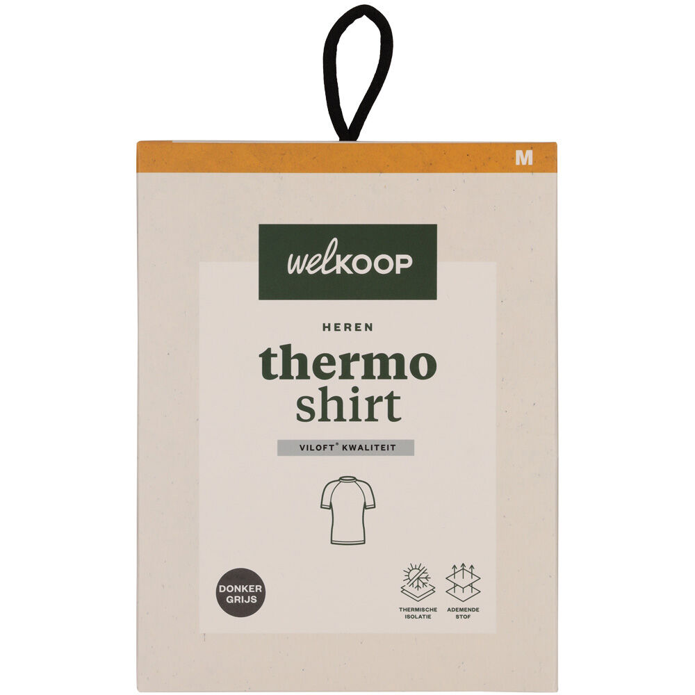 Welkoop - Thermoshirt - Antraciet - M