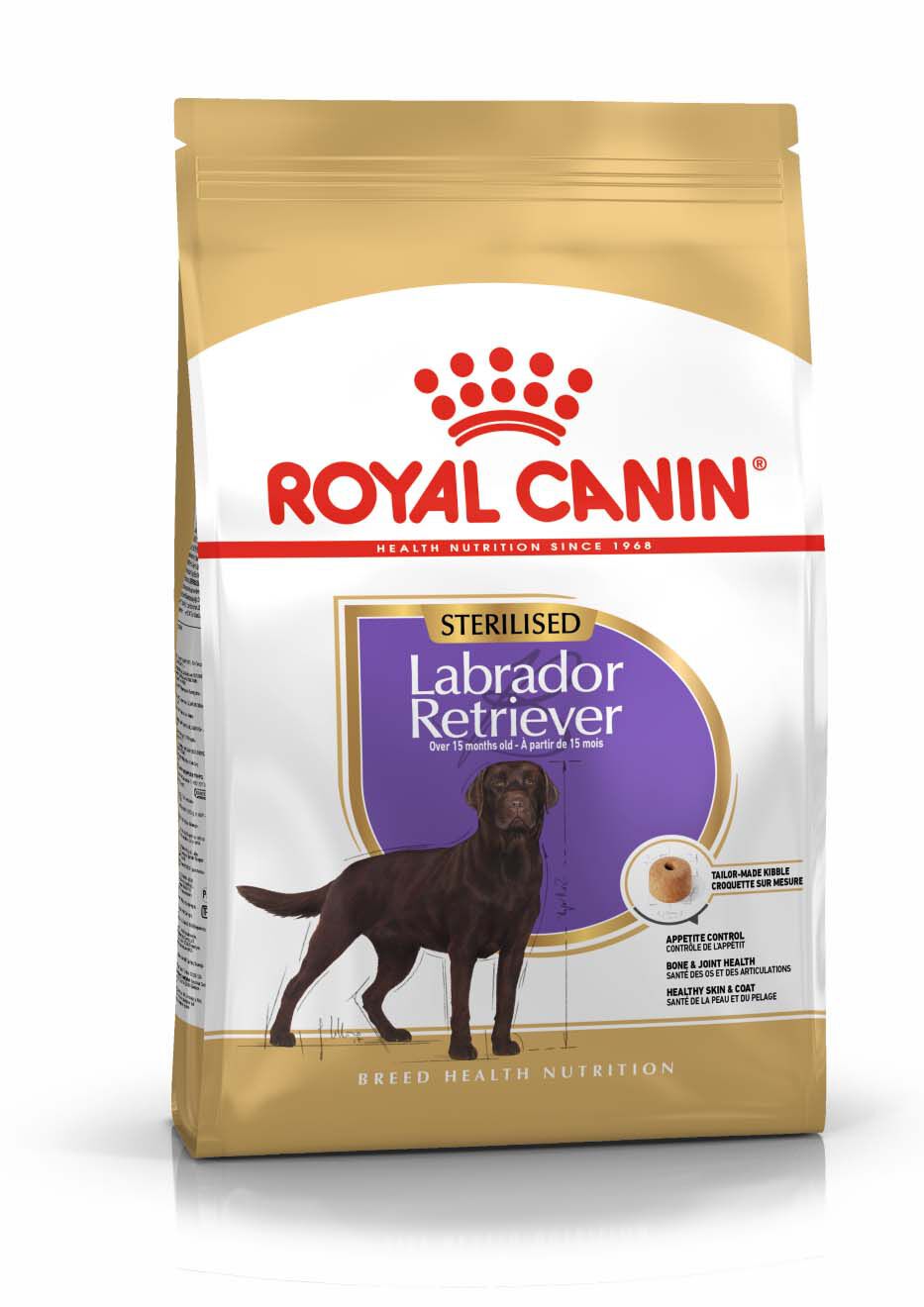 Royal Canin Labrador Retriever Sterilised - Hondenvoer - 3 - gevogelte Royal Canin Labrador Retriever Sterilised - Hondenvoer - 3 - gevogelte